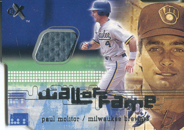 Paul Molitor 2001 Fleer Jersey Card