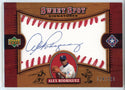 Alex Rodriguez Autographed 2002 Upper Deck Sweet Spot Signatures Card #AR