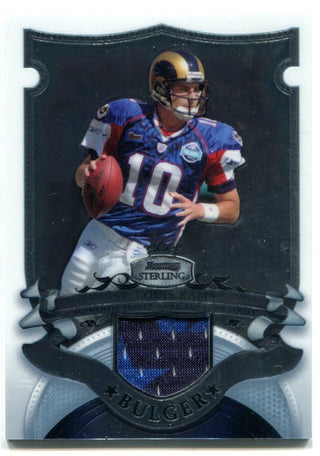 Marc Bulger 2007 Bowman Sterling Pro Bowl Jersey Card #BSVR-MB