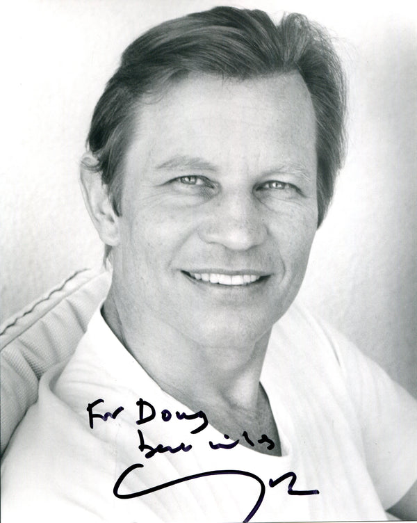 Micheal York Autographed Black & White 8x10 Photo