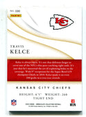 Travis Kelce 2020 Panini Immaculate Collection Card #100 58/60
