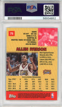 Allen Iverson 1999 Bowman's Best Card #75 (PSA)