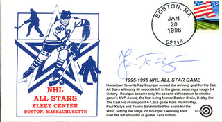 Johan Franzen Autographed First Day Cover