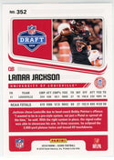 Lamar Jackson 2018 Panini Score Rookie Card #352