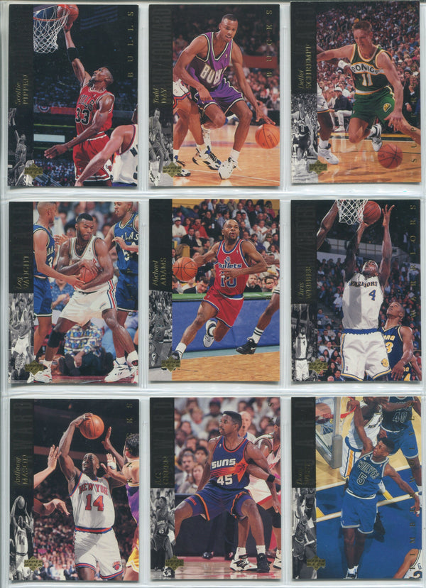 93-94 Upper Deck Hobby Edition Basketball Complete Set