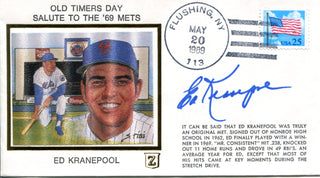 Ed Kranepool Autographed May 20 1989 First Day Cover