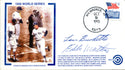 Lew Burdette & Eddie Mathews Autographed October 9th 1993 First Day Cover (JSA)