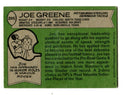 Joe Greene 1978 Topps #295 Card