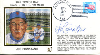 Joe Pignatano Autographed May 20 1989 First Day Cover