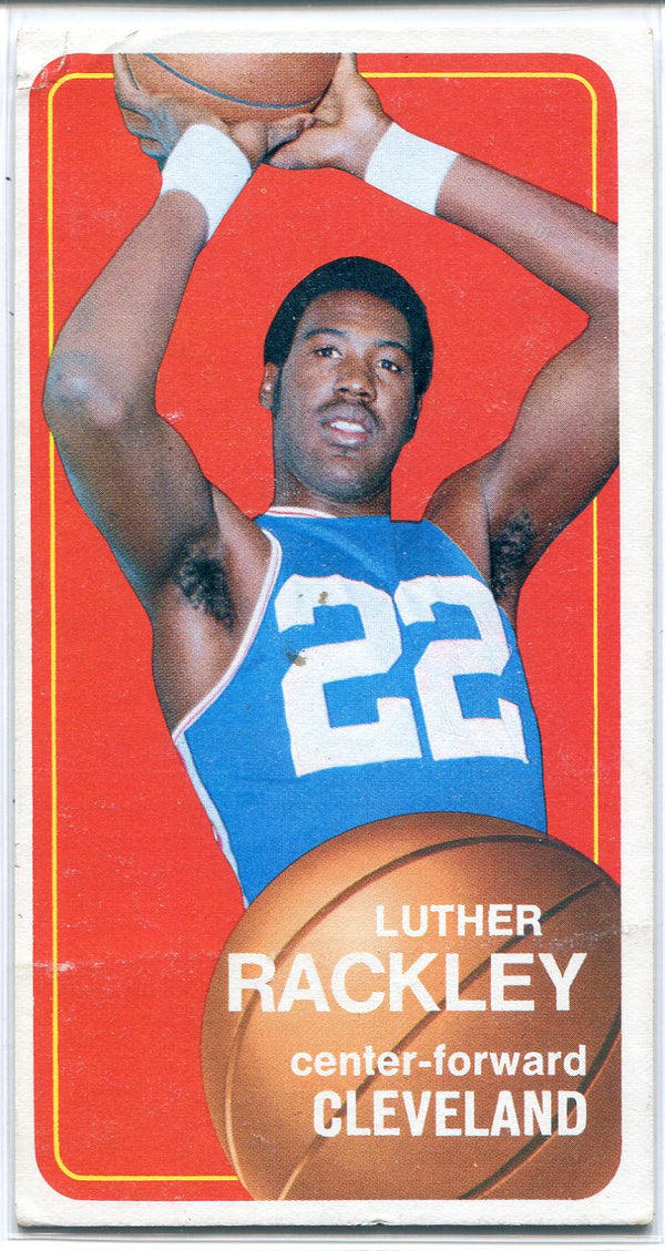 Luther Rackley 1970-71 Topps Card #61
