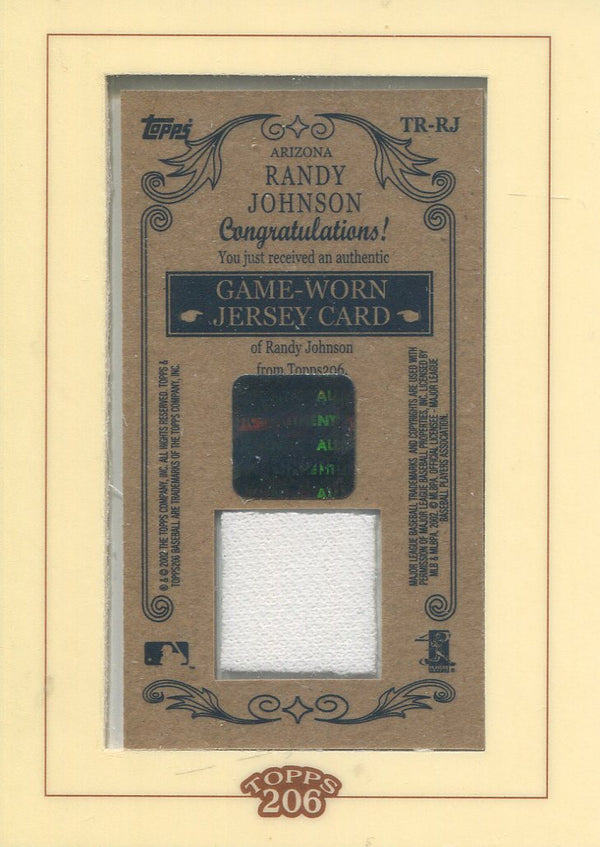 Randy Johnson 2002 Topps Jersey Card