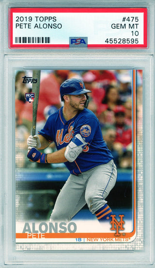 Pete Alonso 2021 Topps Finest Orange Wave #FAPA Auto Card /25