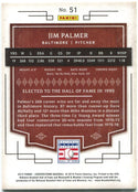 Jim Palmer Panini Cooperstown 5/5 2015