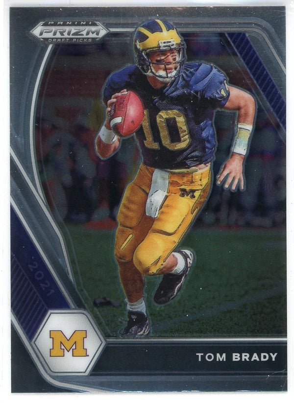 Tom Brady 2021 Panini Prizm Draft Picks Card #6