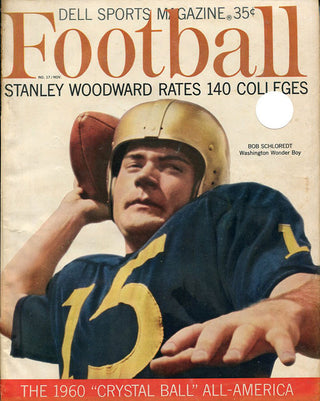 Bob Schloredt 1960 Football Magazine
