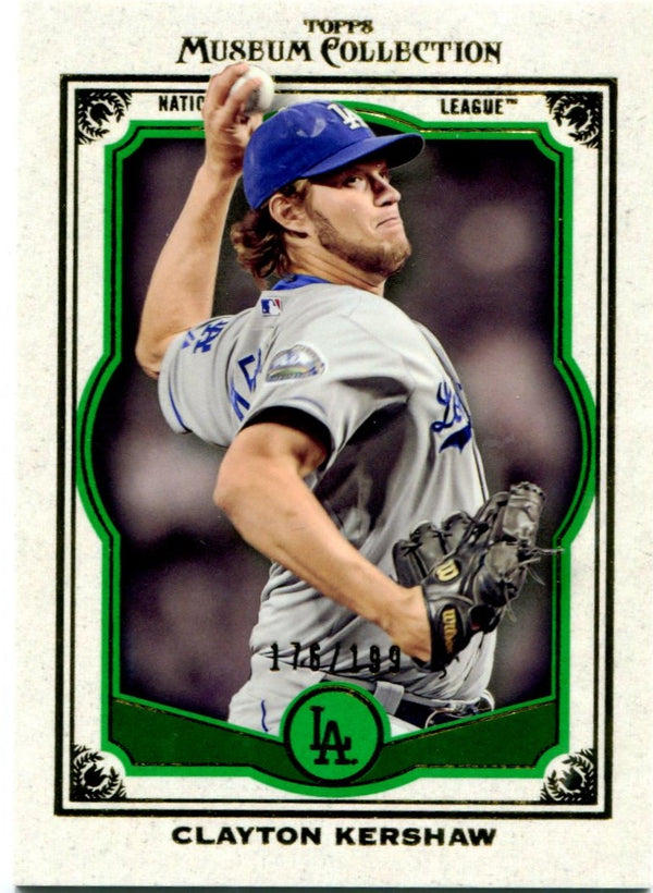 Clayton Kershaw Topps Museum Collection 2013 176/199