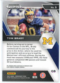 Tom Brady 2021 Panini Prizm Draft Picks Card #6