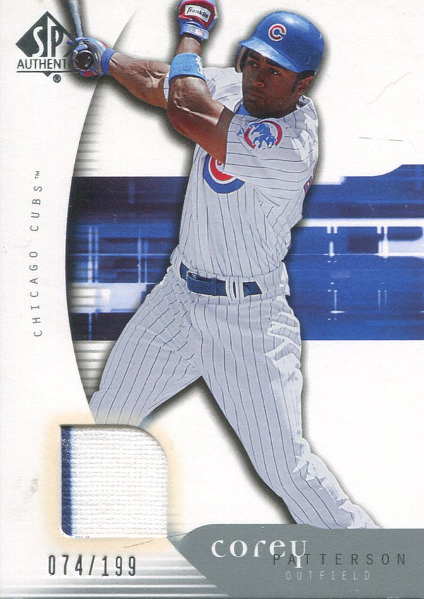 Corey Patterson 2005 SP Jersey Card #74/199