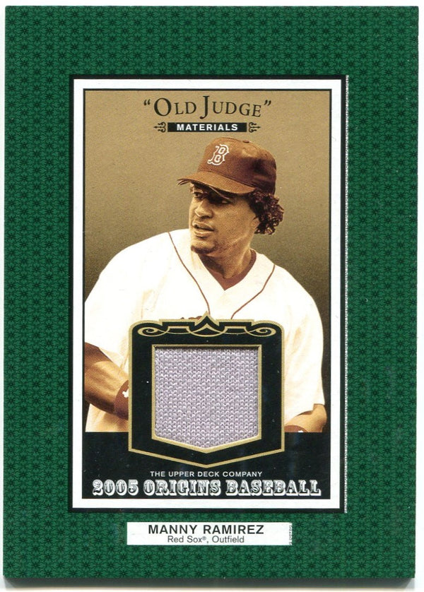 Manny Ramirez Upper Deck "Old Judge" 2005