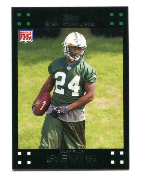 Darrelle Revis 2007 Topps #374 Rookie Card