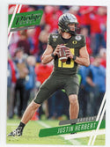 Justin Herbert 2020 Panini Prestige Chronicles Draft Picks #4 Card