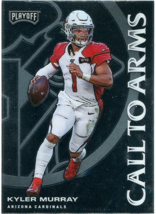 Kyler Murray 2020 Panini Playoff Call To Arms Silver Rookie Card #CA6