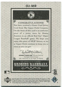 Manny Ramirez Upper Deck "Old Judge" 2005