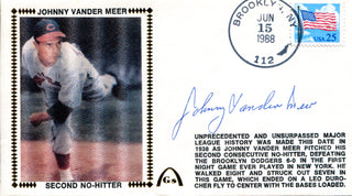 Johnny Vandermeer Autographed Jun 15, 1988 First Day Cover