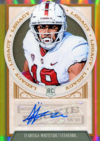 JJ Arcega-Whiteside Autographed 2019 Legacy Refractor Rookie Card 49/50