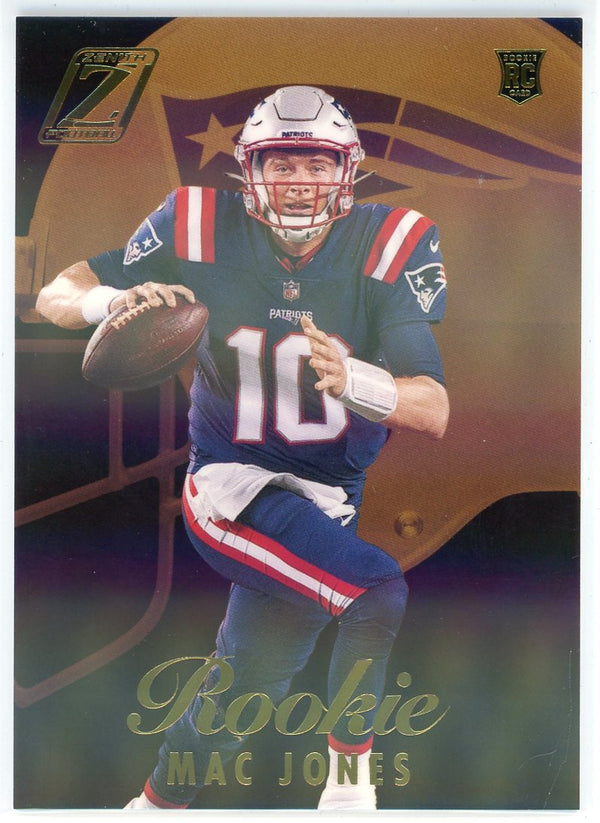 Mac Jones 2021 Panini Zenith Rookie Card #55
