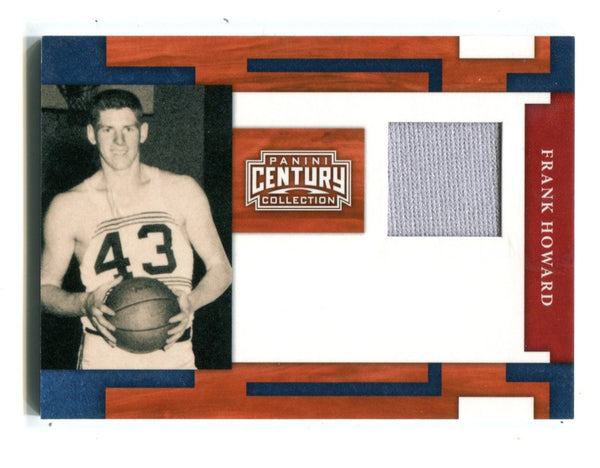 Frank Howard 2010 Panini Century Collection #38 Jersey Card 201/250