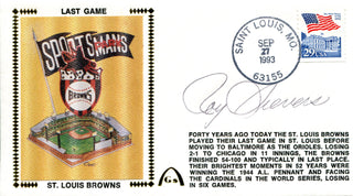 Roy Sievers Autographed Sep 27 1993 First Day Cover