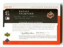 Rafael Palmeiro 2005 Upper Deck #UGRP Ultimate Materials Card 15/25