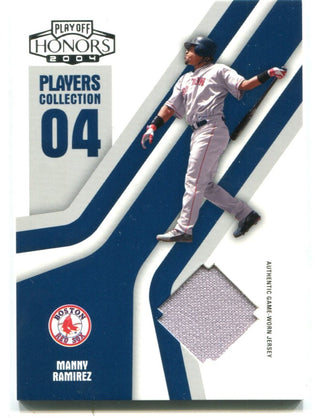 Manny Ramirez 2007 Topps Heritage Game-Worn Jersey Card