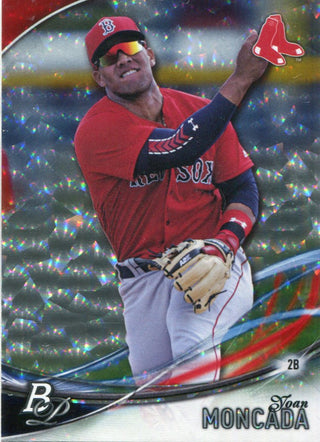 Yoan Moncada 2016 Bowman Platinum Refractor Rookie Card