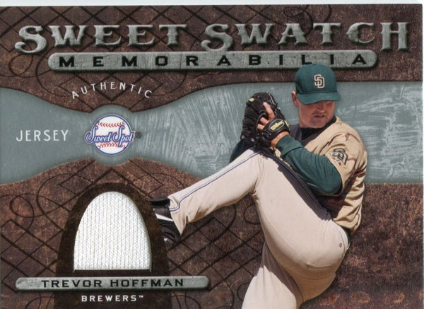 Trevor Hoffman 2009 Upper Deck Sweet Spot Game Used Jersey Card