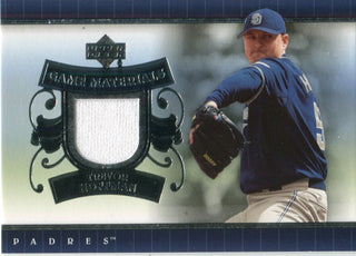 Trevor Hoffman 2007 Upper Deck Series 2 Game Used Jersey Card