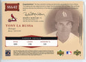 Tony La Russa Autographed 2004 Upper Deck Sweet Spot Classic Signatures Card #SSA-62