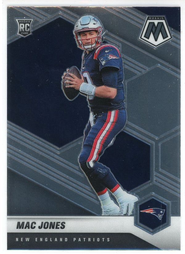 Mac Jones 2021 Panini Mosaic Rookie Card #306