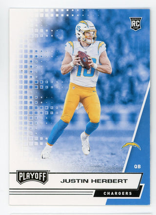 Justin Herbert 2020 Panini Playoff #203 RC