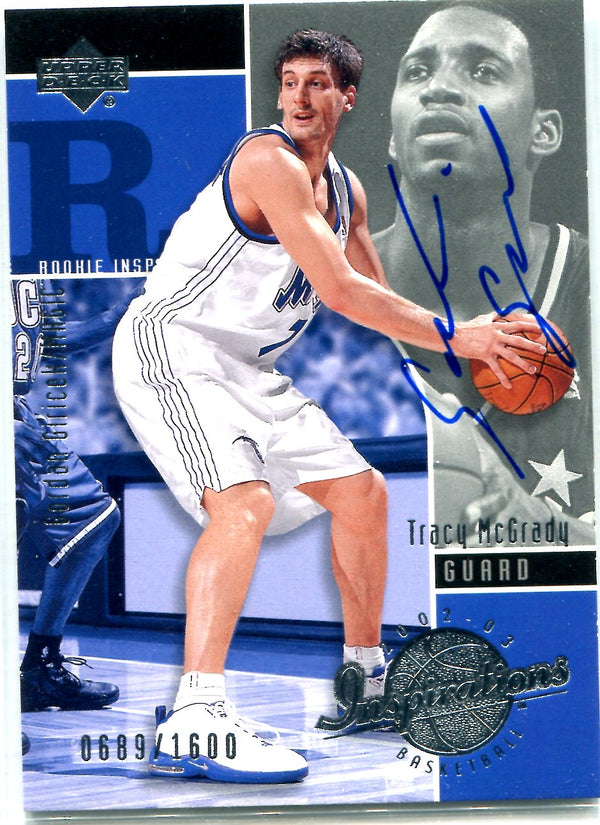 Gordan Giricek 2003 Upper Deck Autographed Card