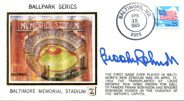 Brooks Robinson Autographed April 15 1989 First Day Cover