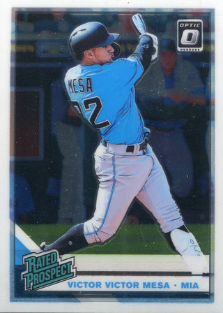 Victor Victor Mesa 2019 Donruss Optic Rated Prospect Rookie Card