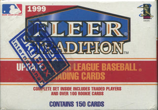 1999 Fleer Traditional Baseball Factory Set Box