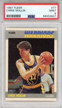 Chris Mullen 1987 Fleer Rookie Card #77 (PSA)