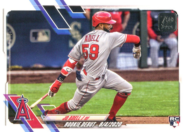 Jo Adell 2021 Topps Rookie Card
