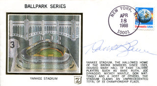 Hank Bauer Autographed April 18 1988 First Day Cover