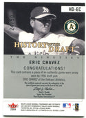 Eric Chavez History of the 90's Draft Authentic Jersey Card Fleer #HD-EC