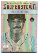 Jim Rice Etched in Cooperstown Panini 13/15
