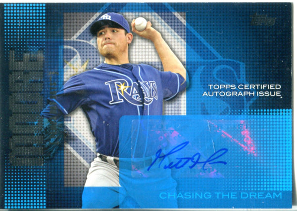 Matt Moore 2013 Topps Autographed Card